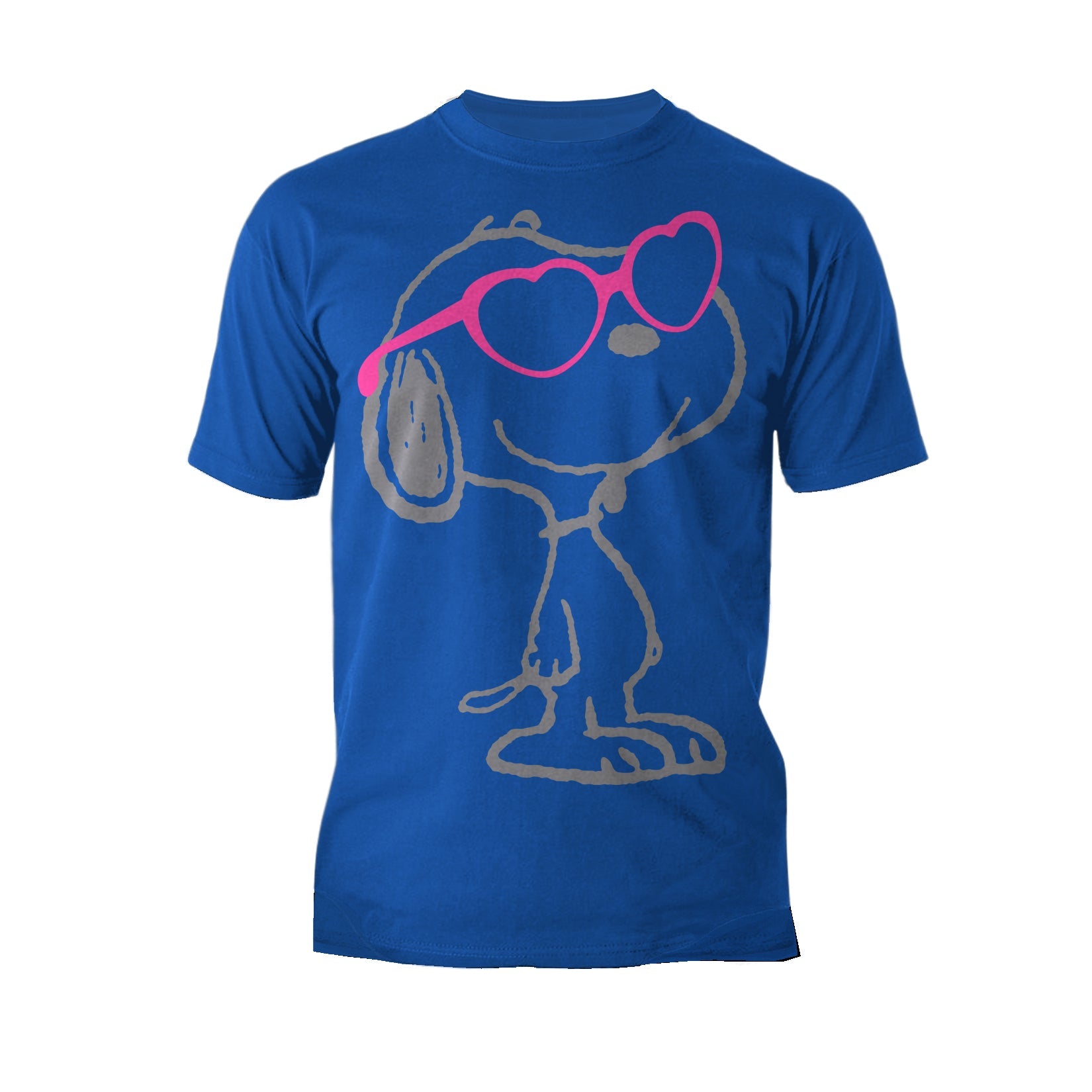 Peanuts Snoopy Heart Shades Official Men's T-shirt