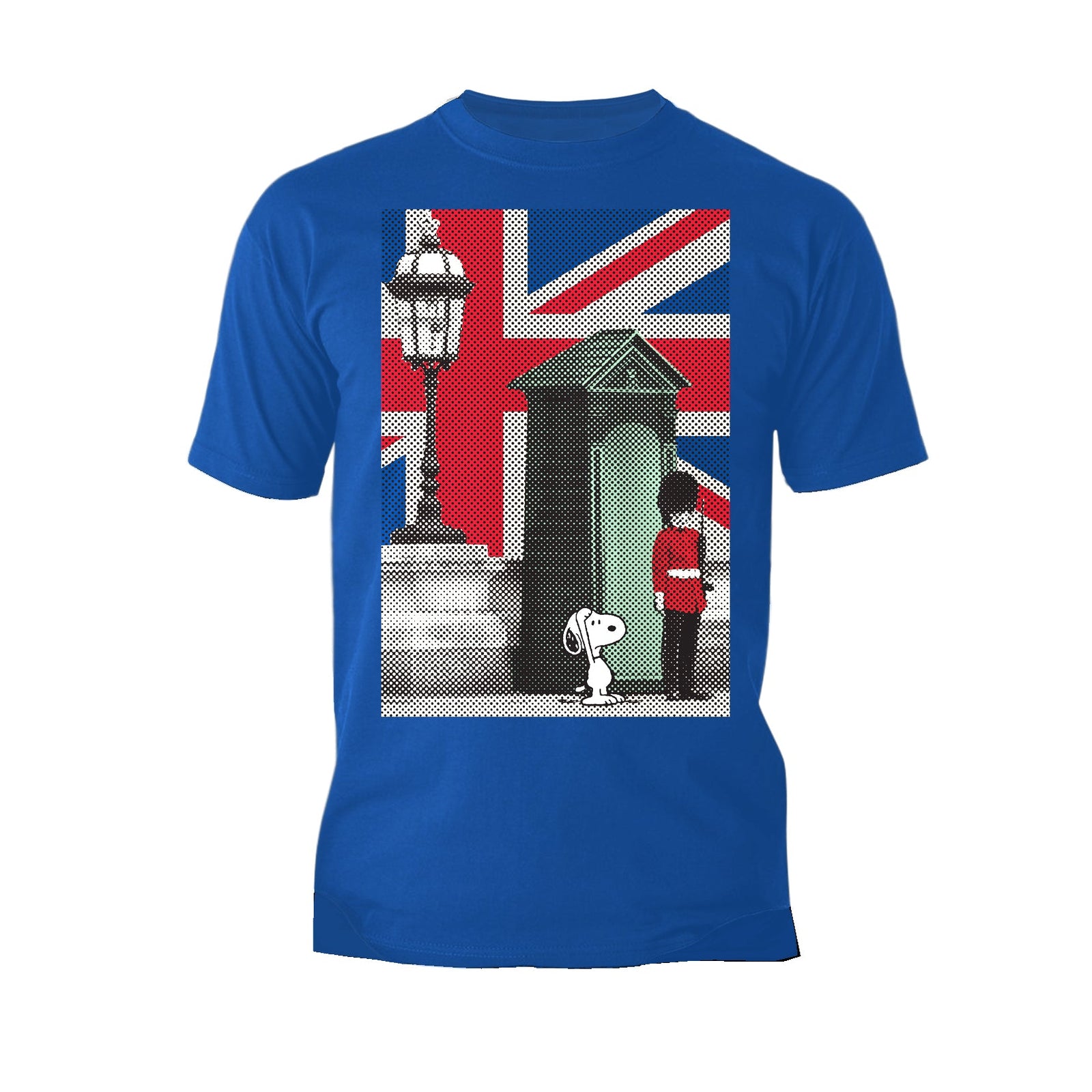 Peanuts Snoopy Remix UK Beefeater Official Men's T-shirt