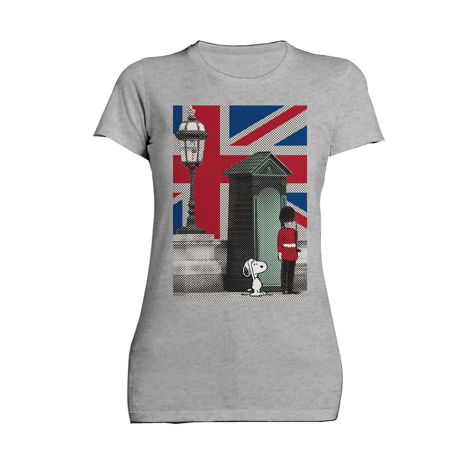 Peanuts Snoopy Remix UK Beefeater Official Women's T-shirt