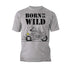 Peanuts Snoopy Sketch Born Wild Official Men's T-shirt