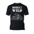 Peanuts Snoopy Sketch Born Wild Official Men's T-shirt