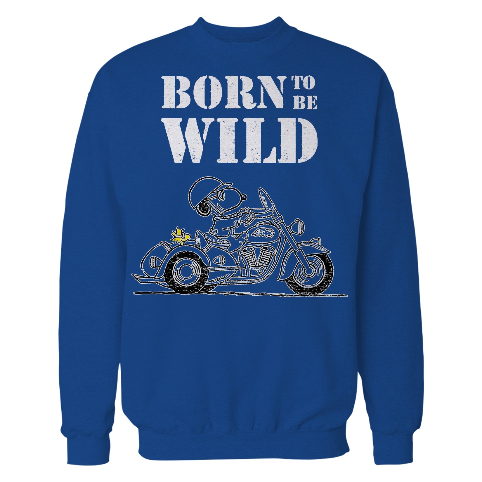 Peanuts Snoopy Sketch Born Wild Official Sweatshirt