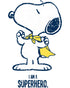 US Peanuts Snoopy Super Official Men's T-shirt