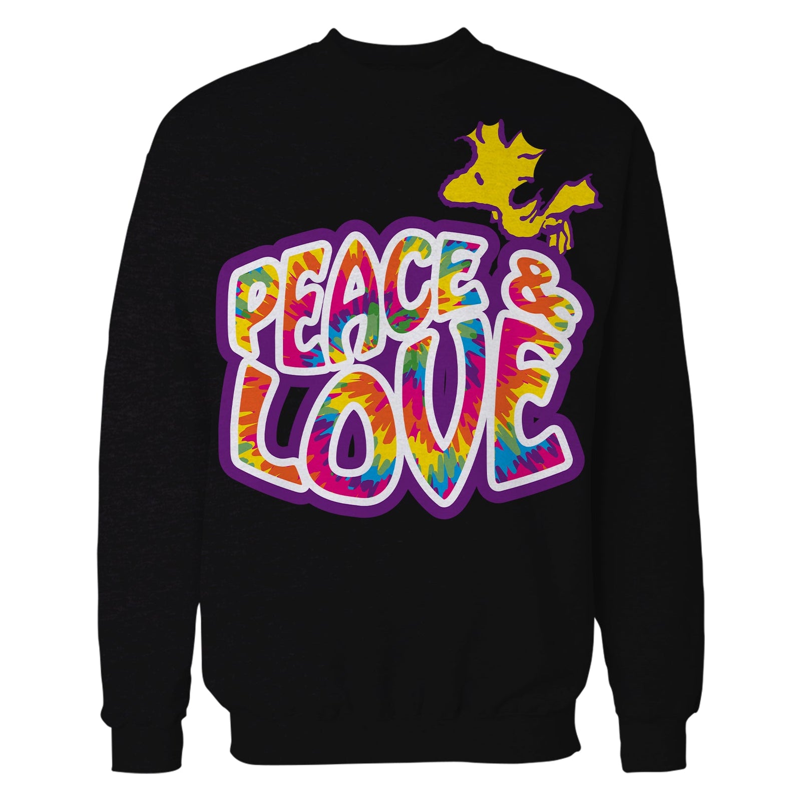 Peanuts Woodstock Peace Love Official Sweatshirt