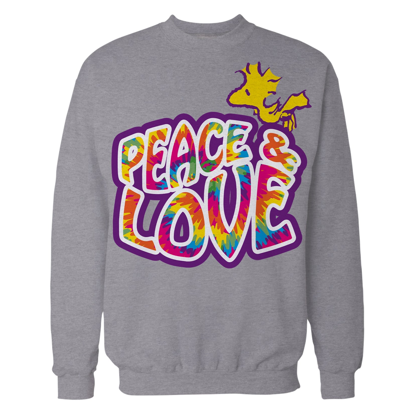 Peanuts Woodstock Peace Love Official Sweatshirt