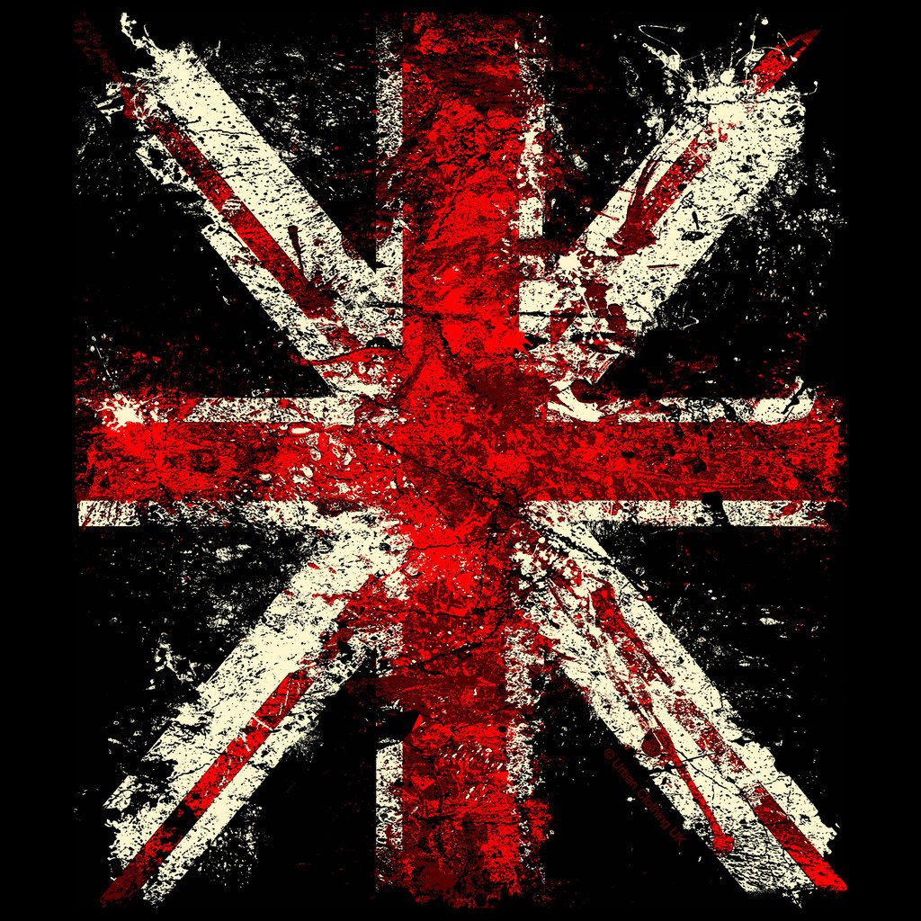 UA London Calling Union Jack Distressed Kids T-shirt ()