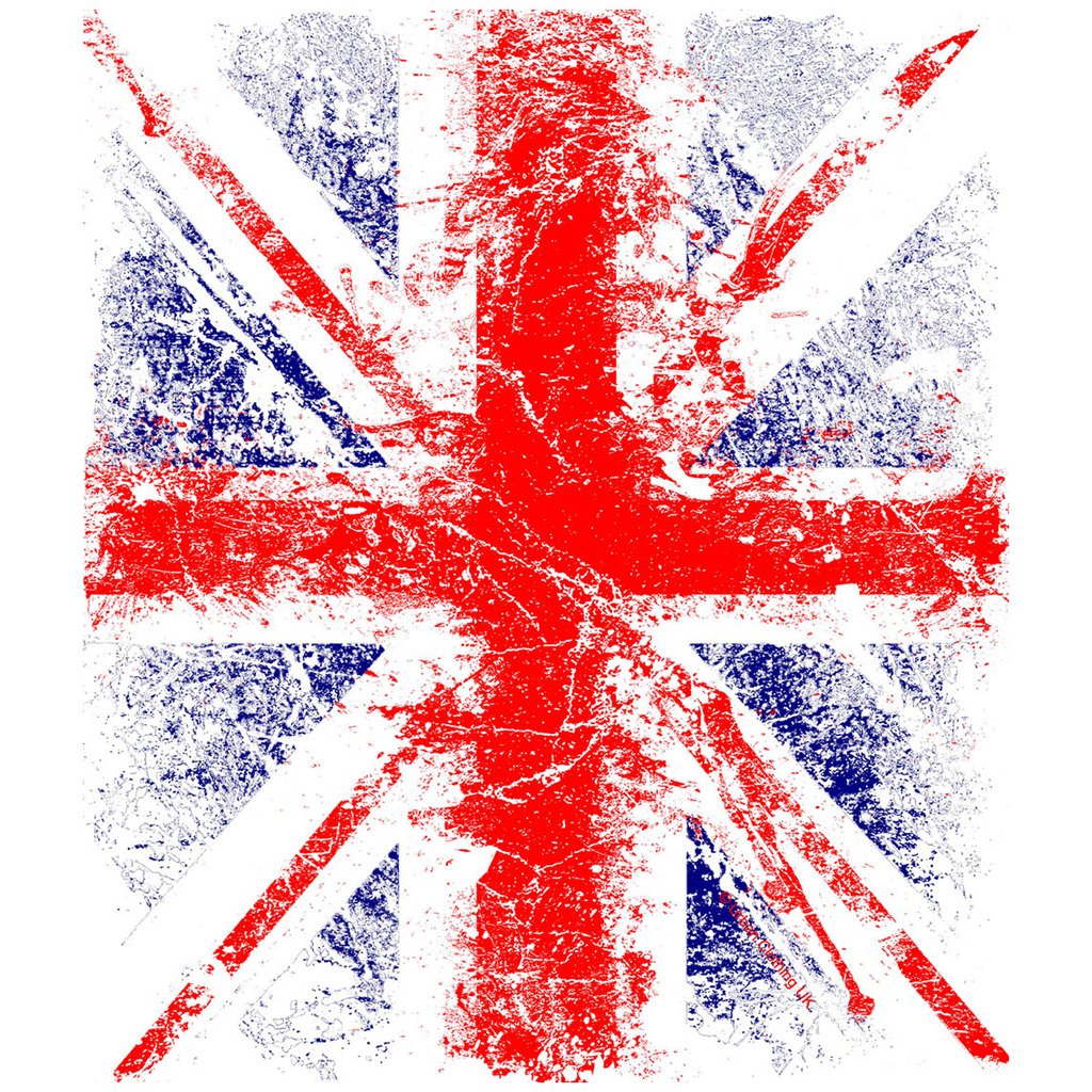 UA London Calling Union Jack Distressed Kids T-Shirt ()