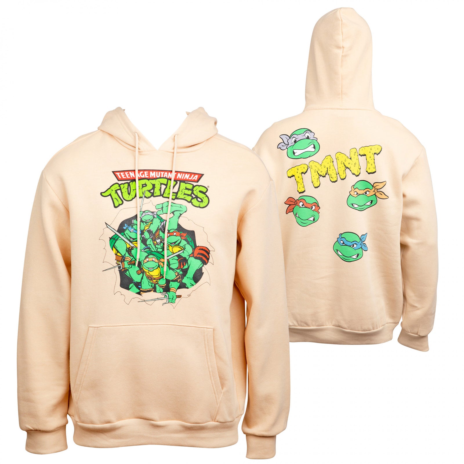 Teenage Mutant Ninja Turtles Hoodie With Cowabunga! Back Print