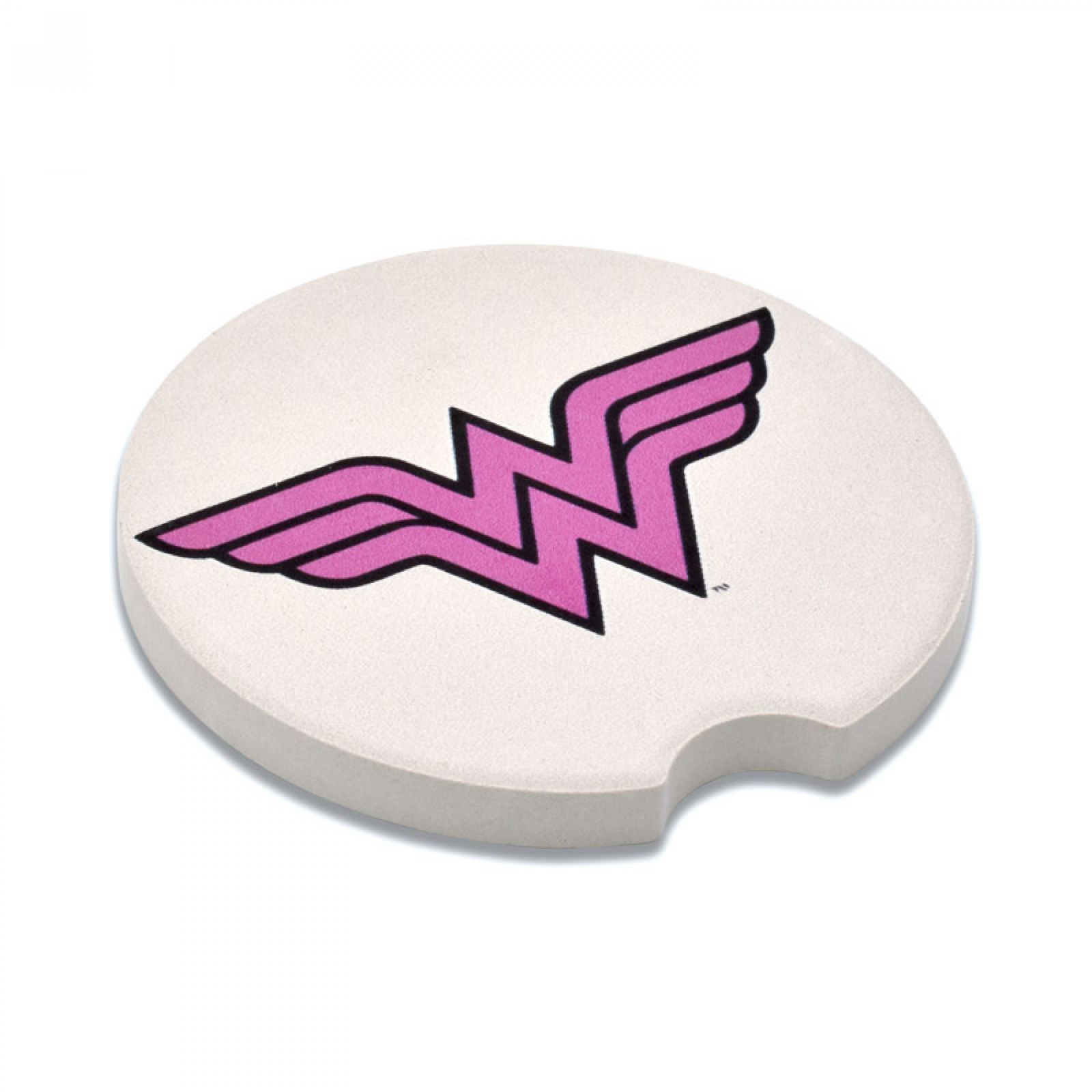 Wonder Woman Symbol Absorbent Car Coasters