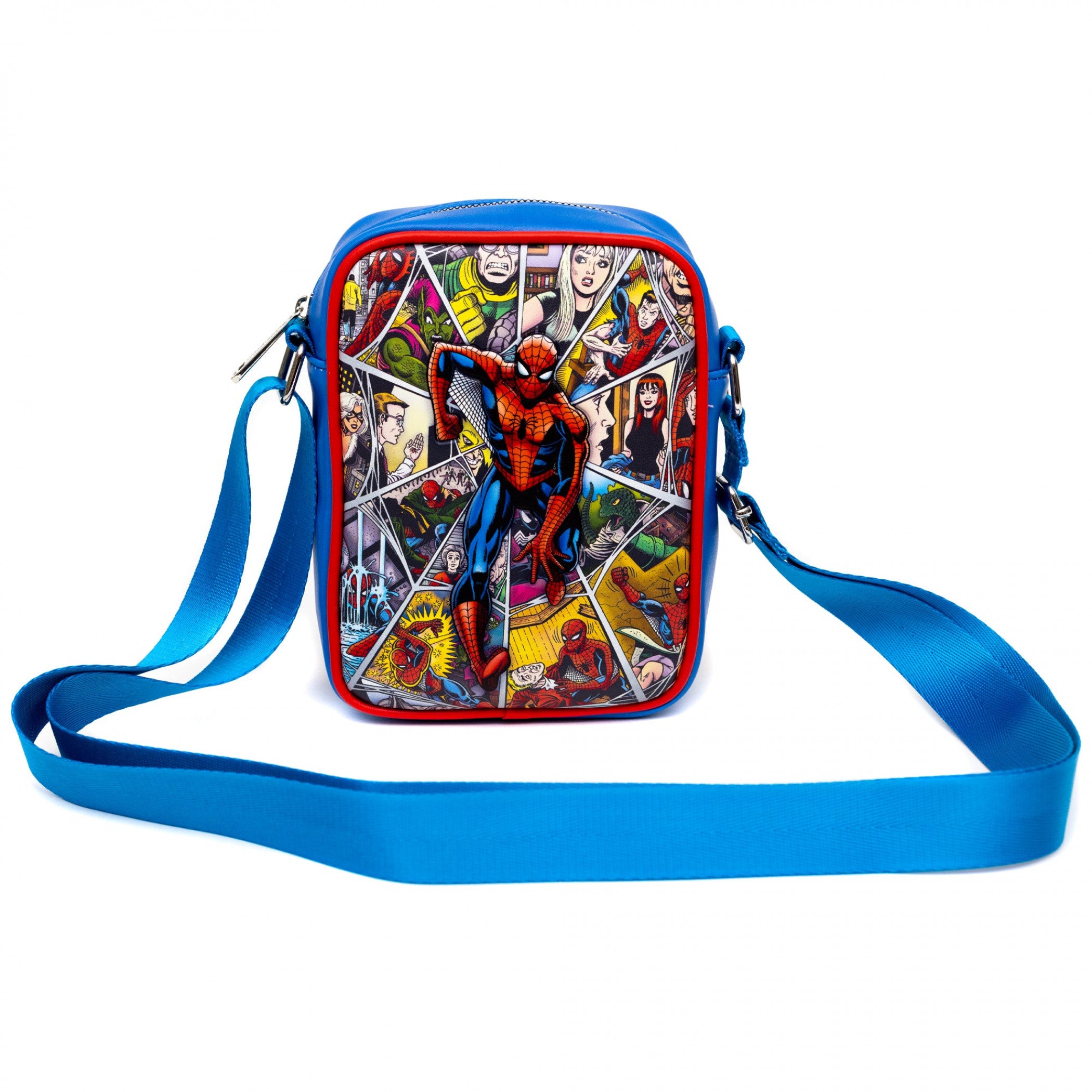 Spider-Man Beyond Amazing Character Collage Crossbody Bag