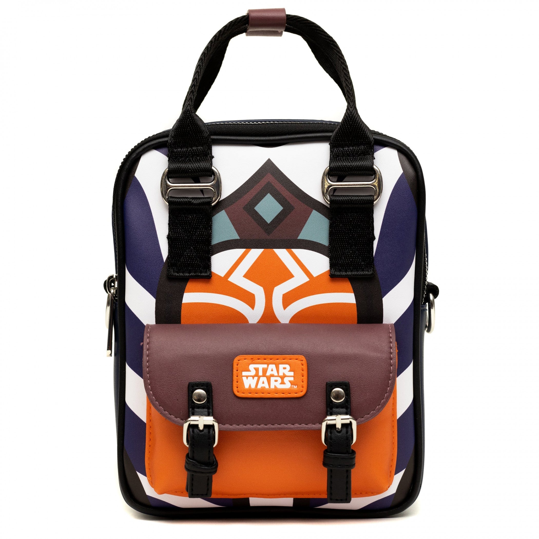 Star Wars Ahsoka Tano Character Crossbody Vegan Leather Bag