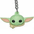 Star Wars The Mandalorian Grogu Face 3D Foam Ball Keychain