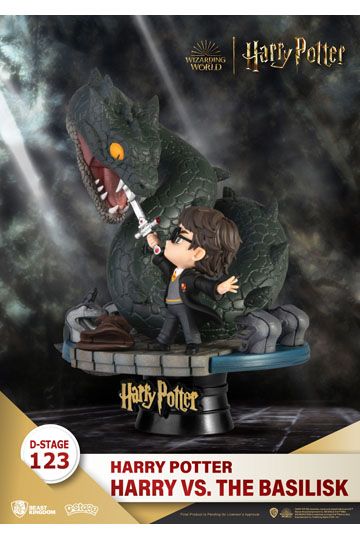 Harry Potter D-Stage PVC Diorama Harry vs. the Basilisk 16 cm