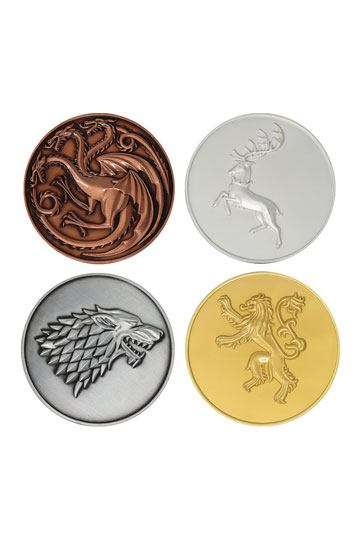 Game of Thrones Medallion Set Sigil Limited Edition