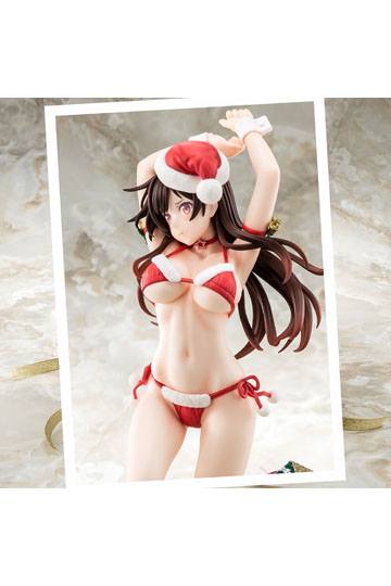 Rent-A-Girlfriend PVC Statue 1/6 Mizuhara Chizuru Santa Bikini de Fuwamoko 2nd Xmas 26 cm