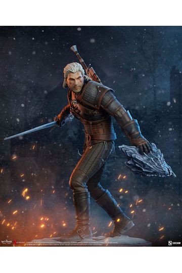 The Witcher 3: Wild Hunt Statue Geralt 42 cm