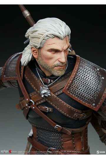 The Witcher 3: Wild Hunt Statue Geralt 42 cm