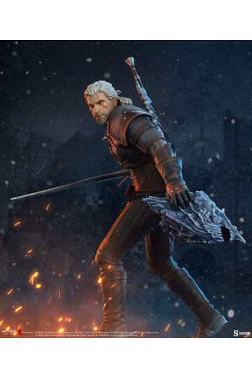 The Witcher 3: Wild Hunt Statue Geralt 42 cm