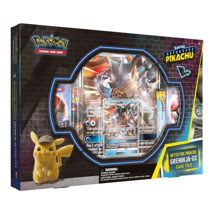 Pokemon Detective Pikachu Greninja-GX Case File