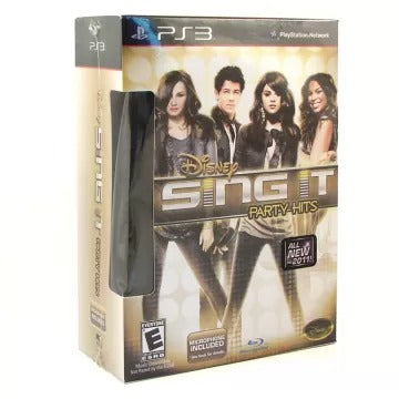 Disney Sing It: Party Hits (w/ Microphone Bundle) [Without Plastic Cover] PlayStation 3