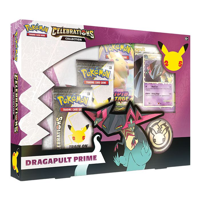 Pokemon Celebrations Dragapult Prime Collection