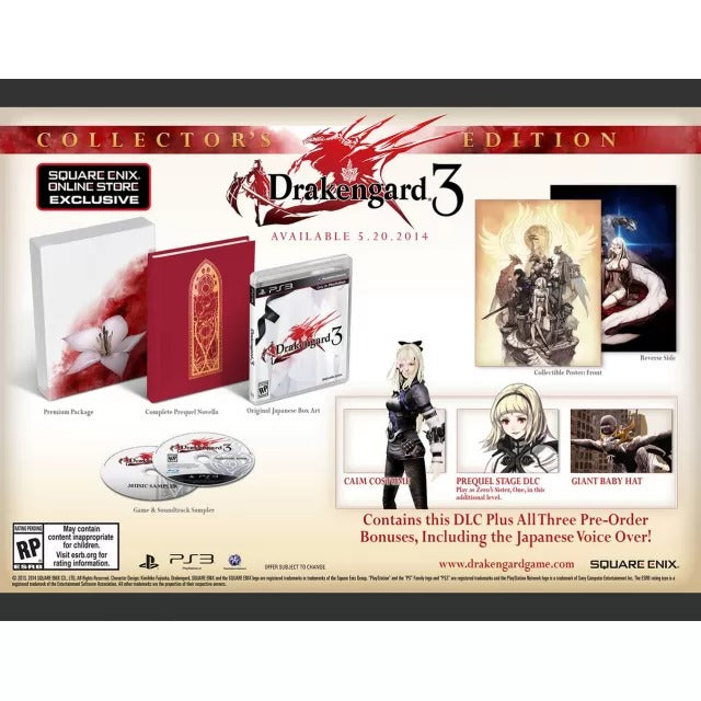 Drakengard 3 (Collector's Edition) PlayStation 3