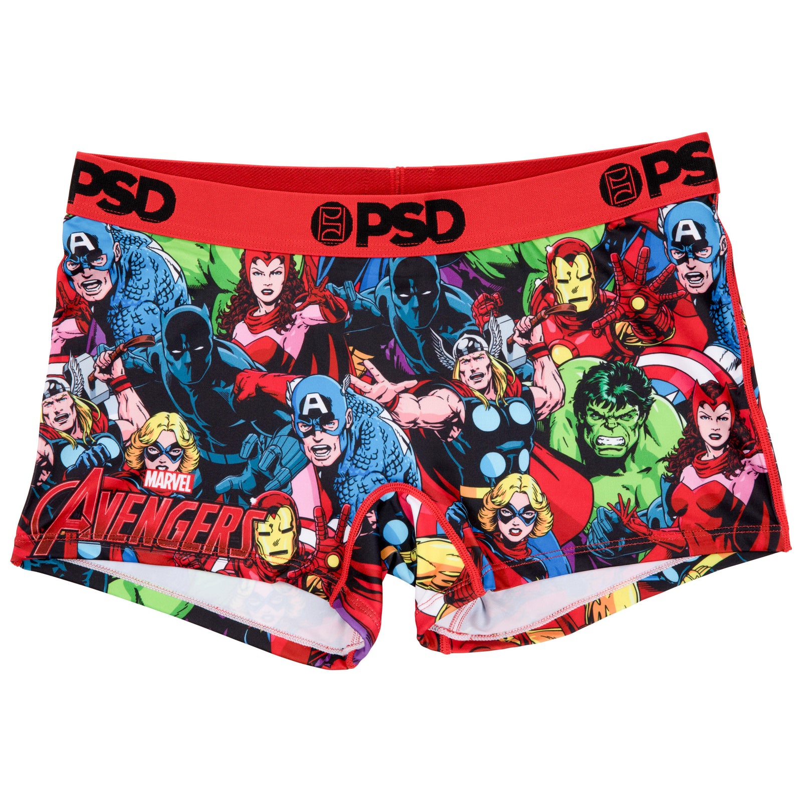 Avengers Heroes Collage PSD Boy Shorts Underwear