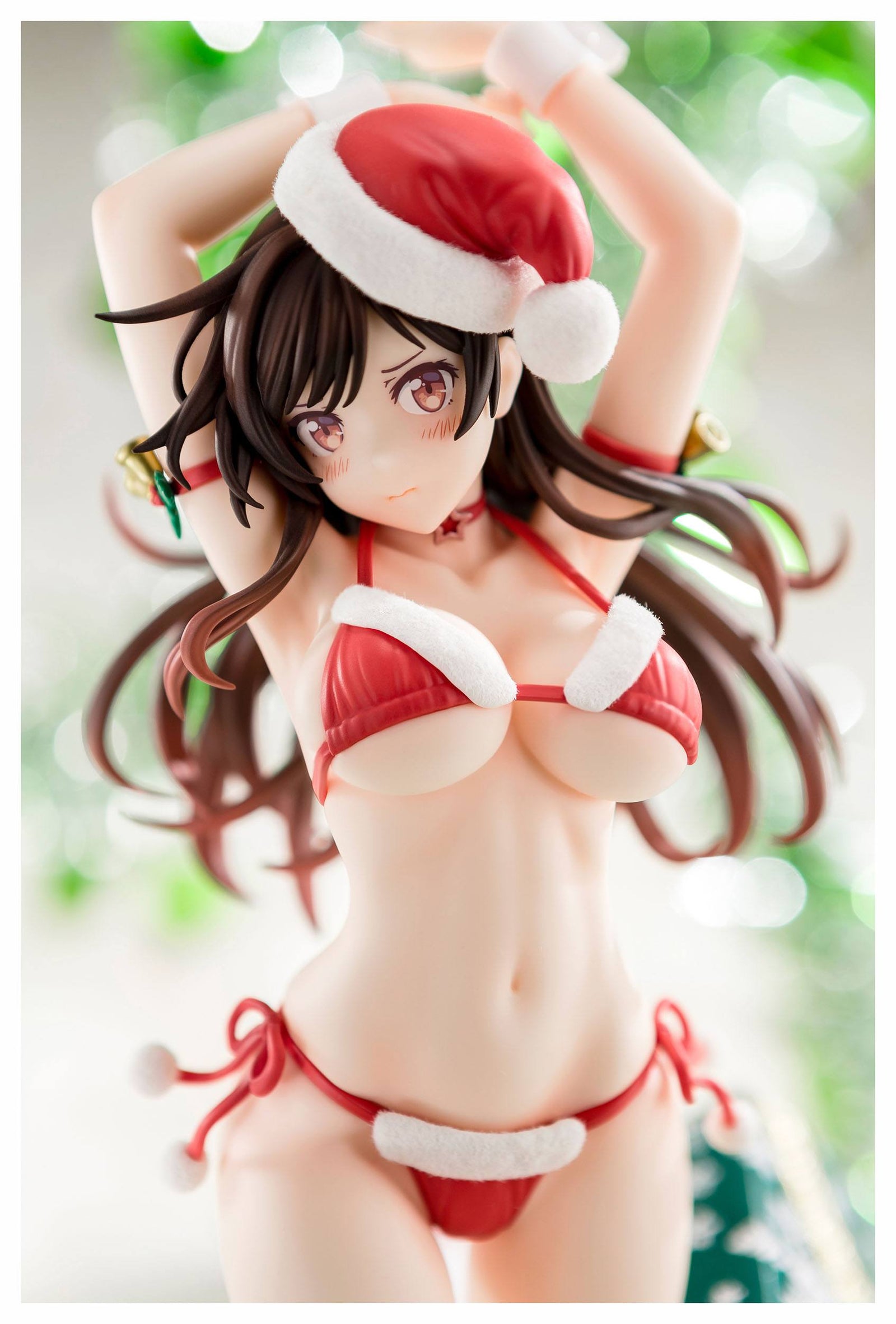 Rent-A-Girlfriend PVC Statue 1/6 Mizuhara Chizuru Santa Bikini de Fuwamoko 2nd Xmas 26 cm