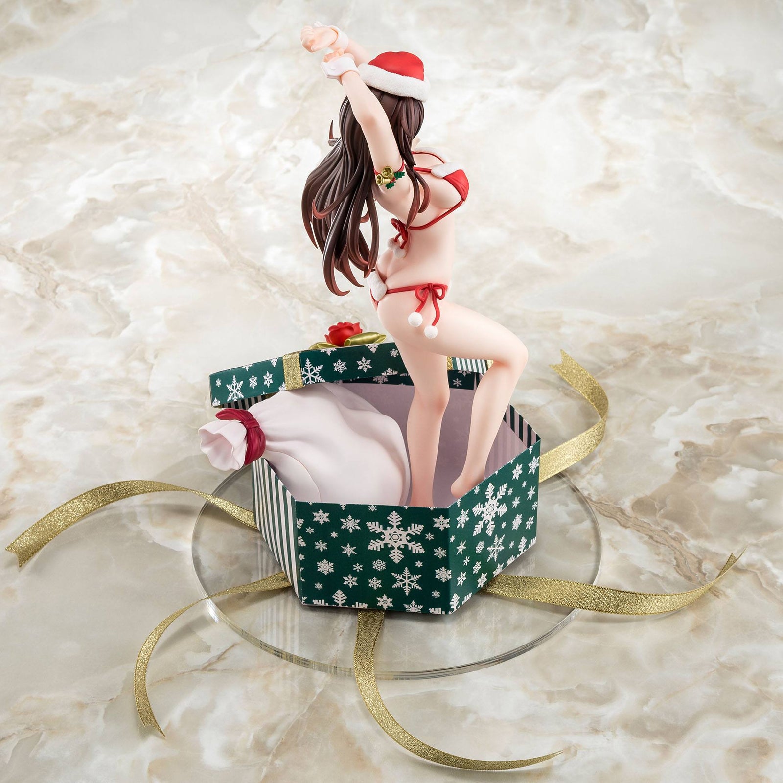 Rent-A-Girlfriend PVC Statue 1/6 Mizuhara Chizuru Santa Bikini de Fuwamoko 2nd Xmas 26 cm