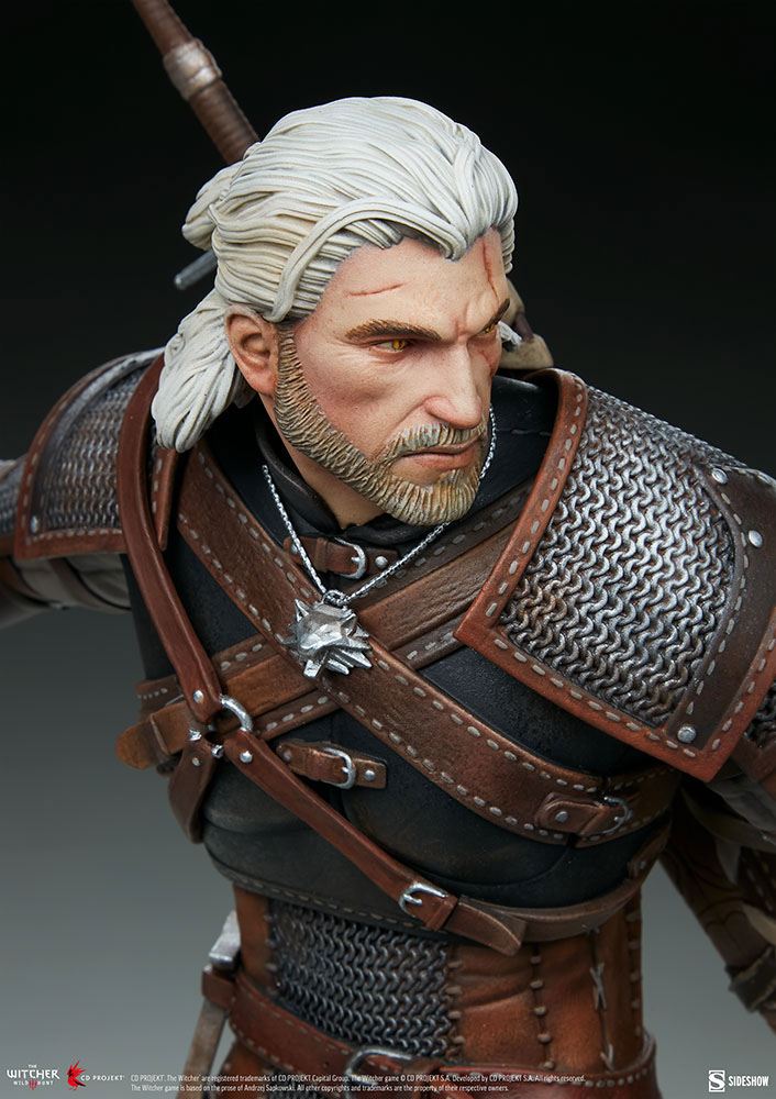 The Witcher 3: Wild Hunt Statue Geralt 42 cm