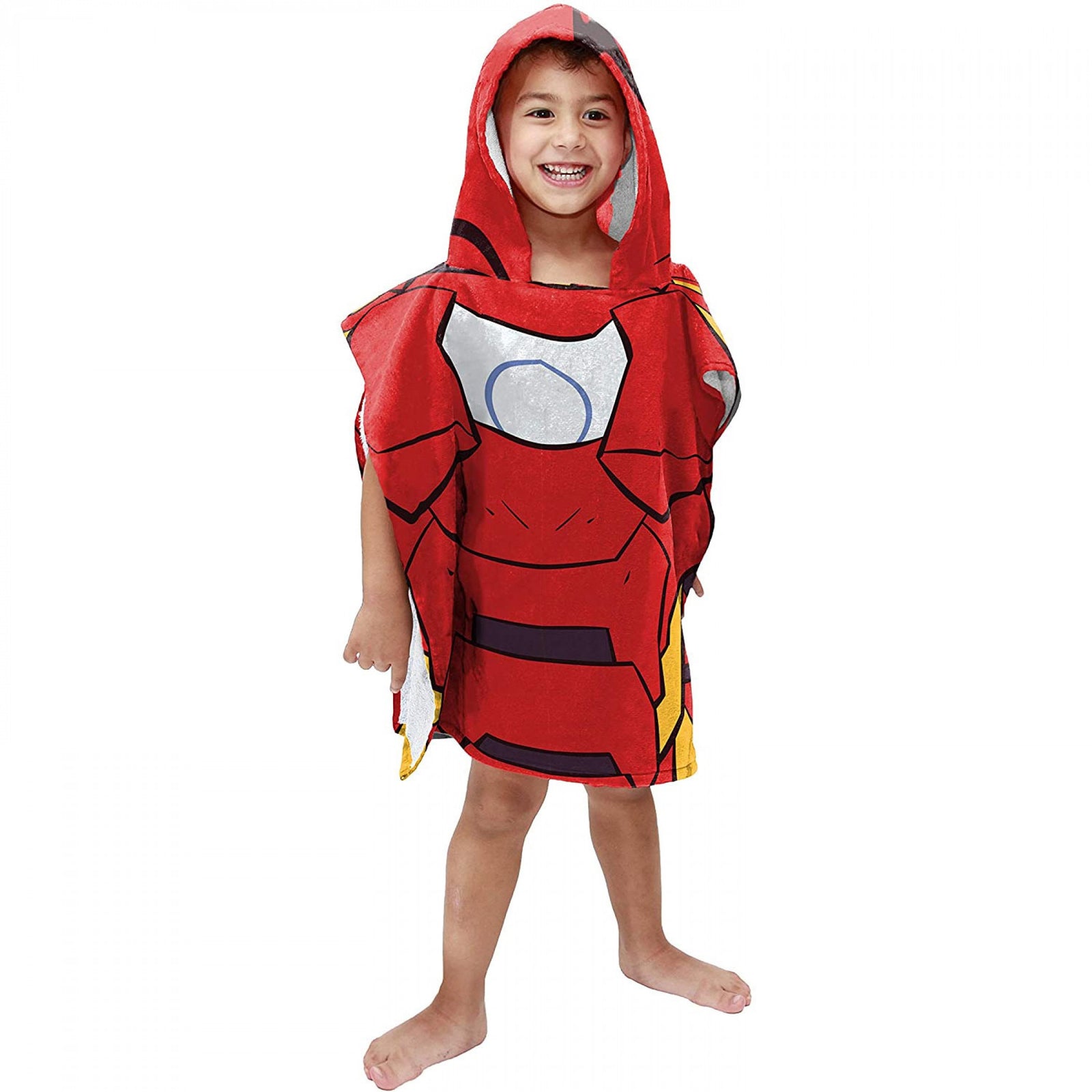 Marvel Iron Man Youth Hooded Poncho Towel