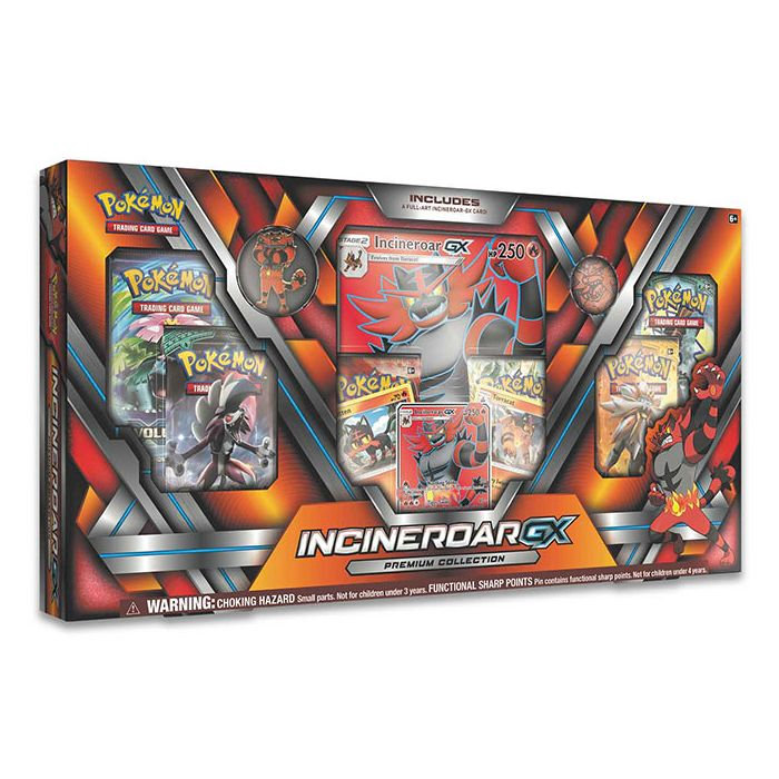 Pokemon Incineroar-GX Premium Collection Box