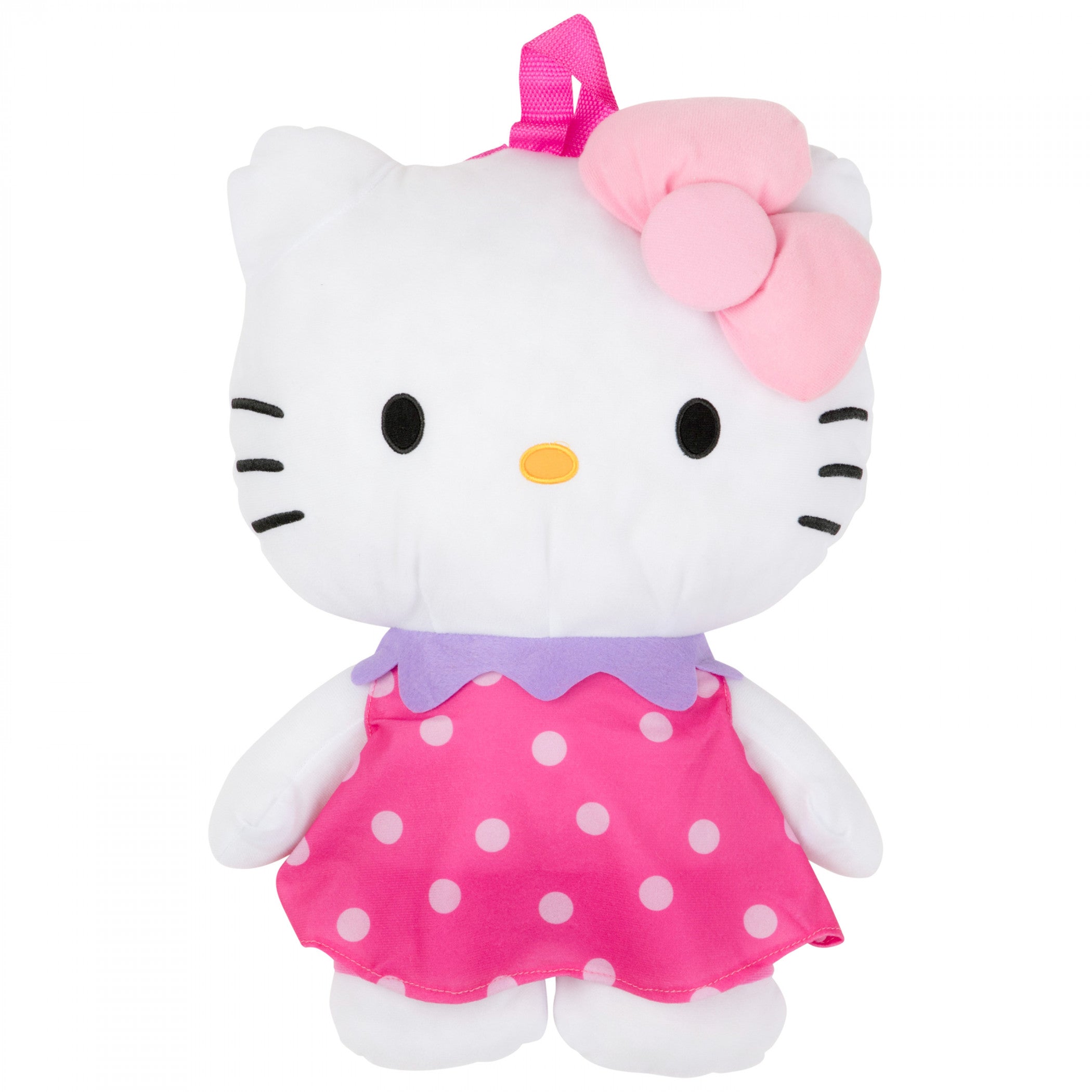 Hello Kitty Strawberry 16" Plush Backpack