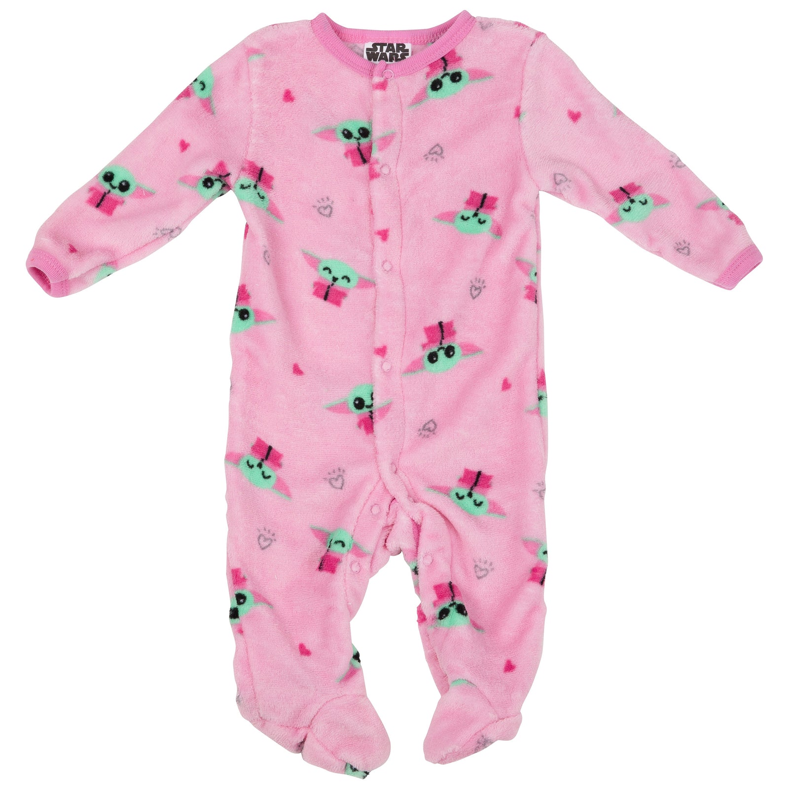 Star Wars The Mandalorian Chibi Grogu Infant Footie Pajamas