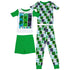 Minecraft Beware Enemies 4-Piece Short & Pants Pajama Set