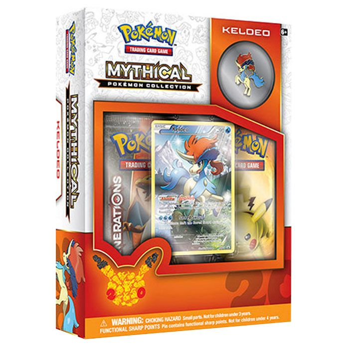 Pokemon Keldeo Mythical Collection Box