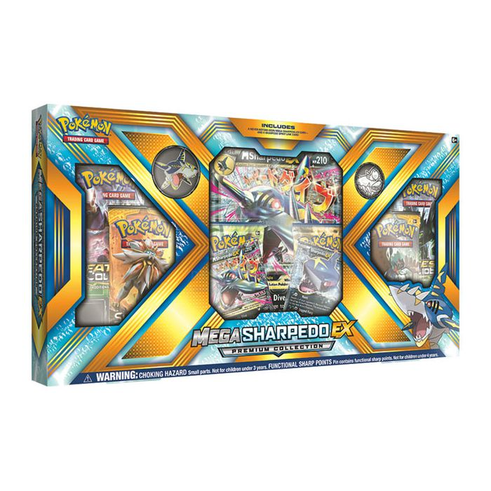 Pokemon Mega Sharpedo-EX Premium Collection Box