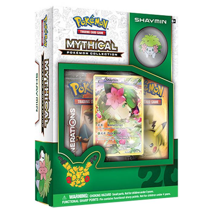 Pokemon Shaymin Mythical Collection Box