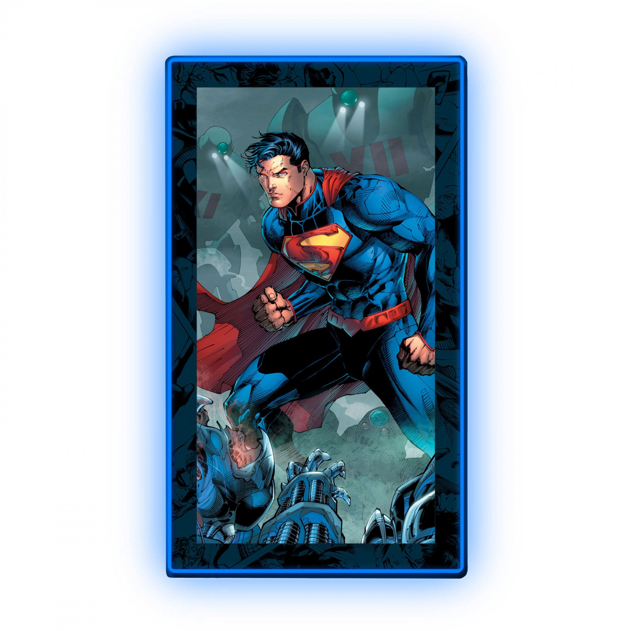 Superman LED Mini Poster Mountable Wall Light