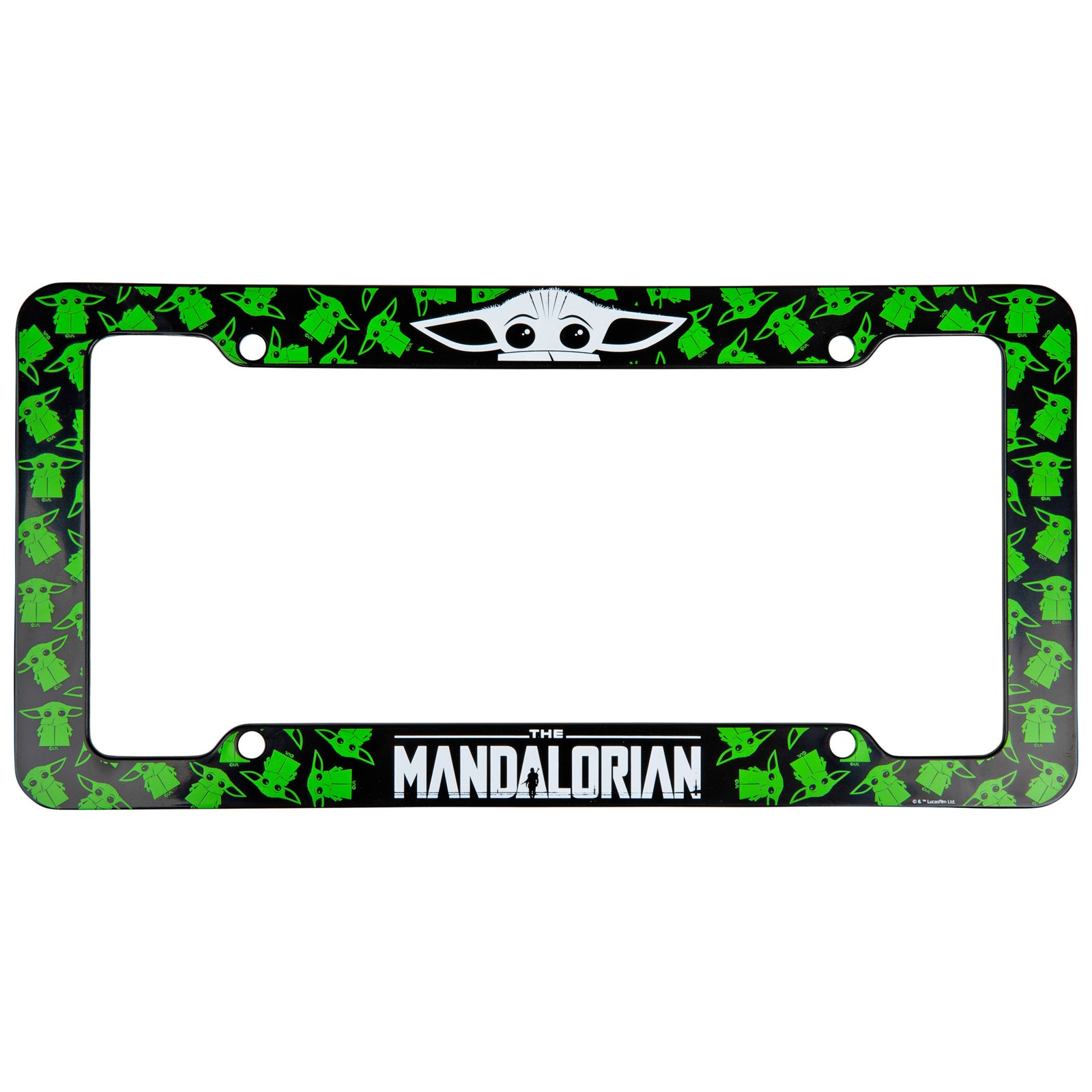 Star Wars The Mandalorian AOP Grogu License Plate Frame