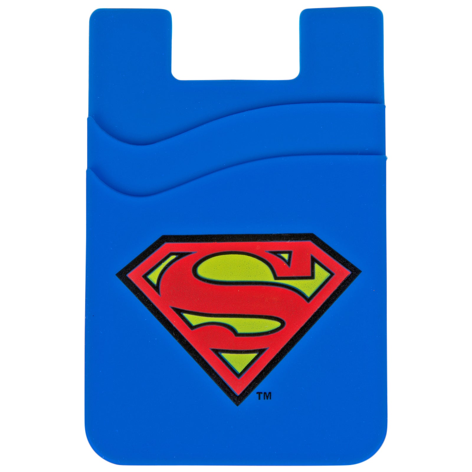 DC Comics Superman Logo Phone Card and License Holder