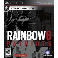 Tom Clancy's Rainbow 6 Patriots PlayStation 3