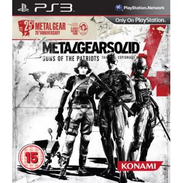 Metal Gear Solid 4: Guns of the Patriots (25th Anniversary Edition) PlayStation 3