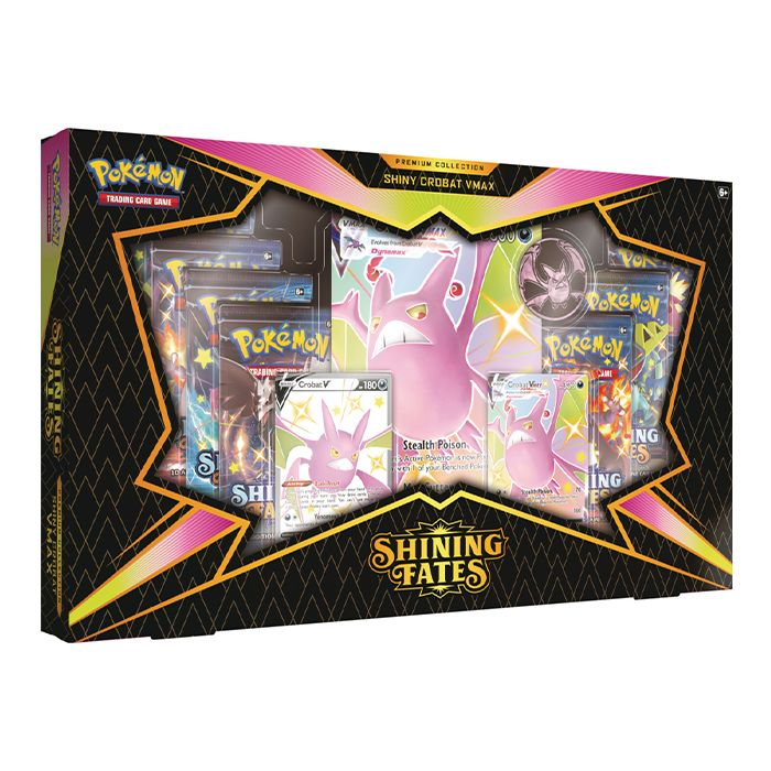 Pokemon Shining Fates Premium Collection Shiny Crobat VMAX