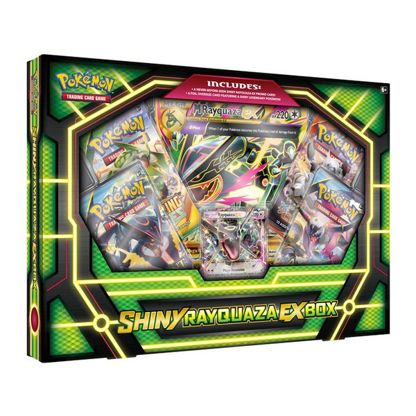 Pokemon Mega Shiny Rayquaza EX Collection Box by Pokémon - Shop Online for  Toys in Australia