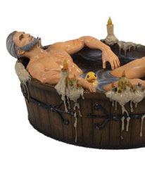 The Witcher 3 Wild Hunt Statue Geralt in the Bath 9 cm