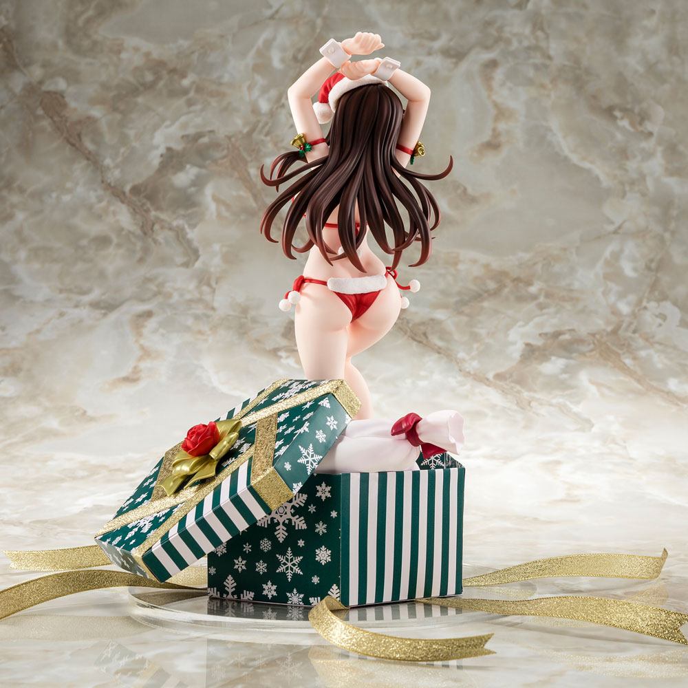 Rent-A-Girlfriend PVC Statue 1/6 Mizuhara Chizuru Santa Bikini de Fuwamoko 2nd Xmas 26 cm