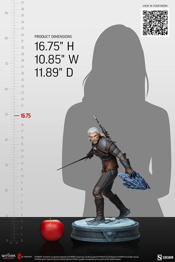 The Witcher 3: Wild Hunt Statue Geralt 42 cm