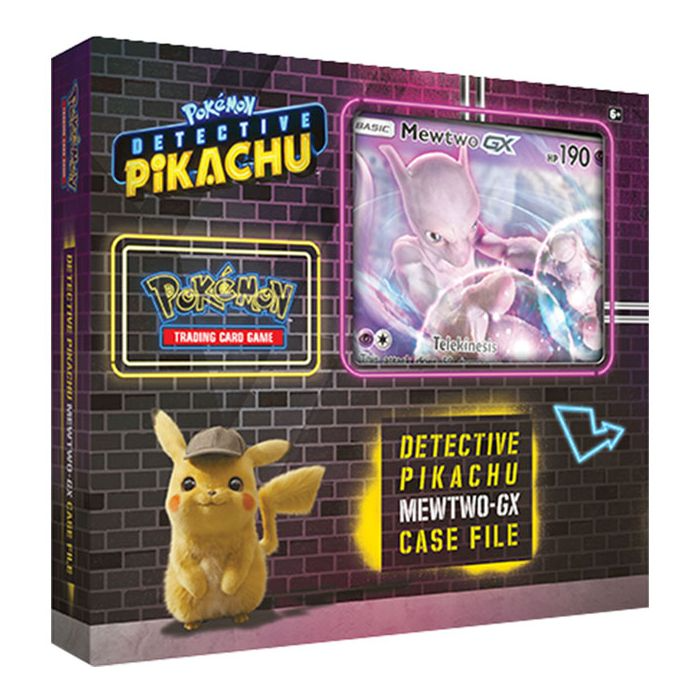 Pokemon Detective Pikachu Mewtwo-GX Case File